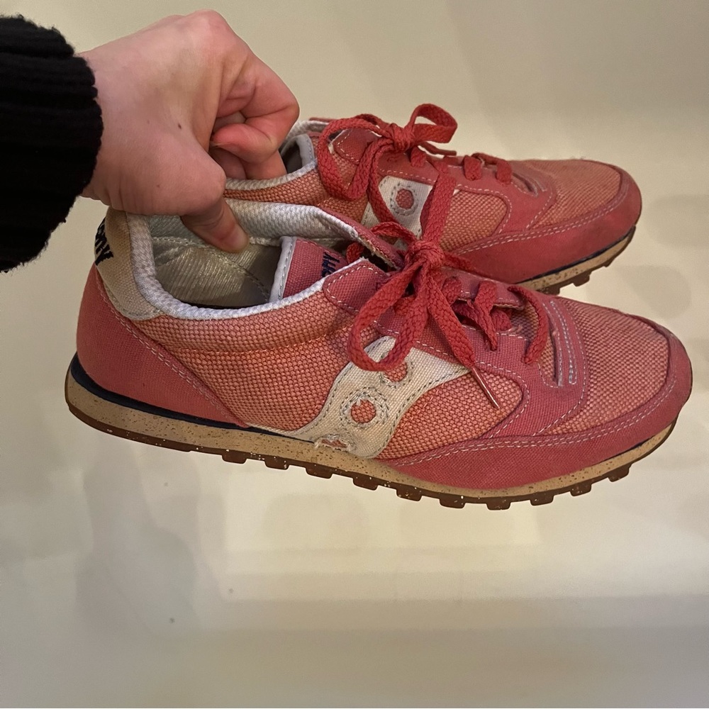 Saucony Jazz Original pink white sneakers